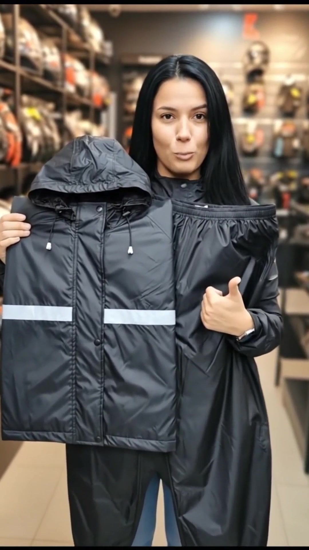 Conjunto Capa de Chuva